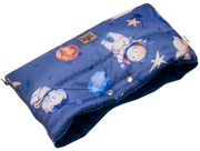 Baby Nellys Babakocsi hüvely PREMIUM Cosmos, szürke/kék