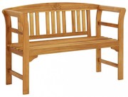 tömör tíkfa kerti pad 114 cm