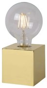 Lucide 20500/05/01 - LED asztali lámpa CUBICO 1xE27/5W/230V bronz