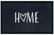 Maison fekete lábtörlő, 45x75 cm - Ragami