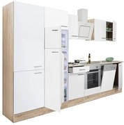 Yorki 340 konyhabútor alsó sütős, felülfagyasztós hűtős kivitelben