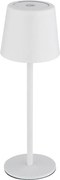 Globo 58482W-LED asztali lámpa VAN 2W/5V 2200mAh IP44 fehér, töltős