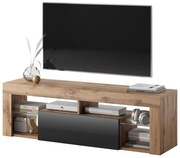 Tv szekrény/asztal Bionca  (lancelot tölgy + fekete). Akció -14%. 1098606