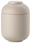 Bézs agyagkerámia fürdőszobai rendszerező vattakorongokhoz Sensu – Zone