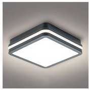 Brilagi - BENE LED kültéri lámpa érzékelővel, 18W/230V, 22x22 cm, IP54