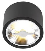 Modern mennyezeti spot fekete AR111 LED-del - Expert