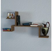 ROCK fali polc 58x107 cm barna