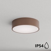 BRILAGI - Fürdőszobai mennyezeti lámpatest CLARE 2xE27/24W/230V, átm. 30 cm, IP54, barna