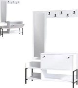 Előszoba szett Lopp Black and White