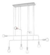 Trio - Csillár zsinóron CONNOR 8xE27/10W/230V