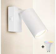Brilagi - LED fényerőszabályozható fali spotlámpa SELE 1xGU10/6,5W/230V fehér