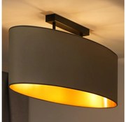 Duolla - Felületre szerelhető csillár OVAL VEGAN 2xE27/15W/230V bézs