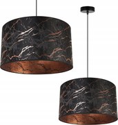 Mennyezeti Lámpa Függeszték Csillár Szimpla Lámpabúra Márvány Nappaliba 40 CM