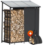 Gardebruk® Fa tárolására készült menedék 198x163x70 cm