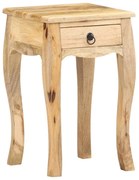 tömör mangófa éjjeliszekrény 28 x 28 x 46 cm