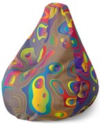 Pear babzsák színes foltok - gyerek, színes