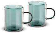 Lamart LT9122 2 részes Tea Vaso pohárkészlet, 350ml, zöld