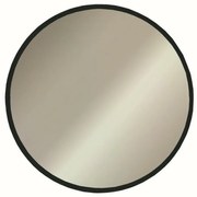 Yuvarlak Ayna Siyah tükör 60 cm