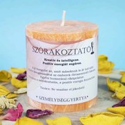 Szórakoztató személyiséggyertya