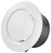 Commel Légtechnikai süllyesztett szellőzőrács kerek zárható teli 95mm