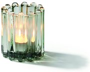 Üveg gyertyatartó "June", zöld - Philippi