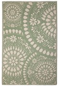 Mandala mintás kétoldalú kültéri szőnyeg, 182 x 121 cm
