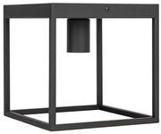 Aigostar - Mennyezeti lámpa 1xE27/40W/230V fekete