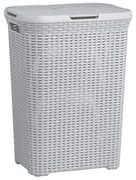 Hamper világosszürke szennyeskosár, 60 l - Curver