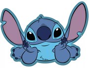 Disney Lilo és Stitch, A csillagkutya On The Belly formapárna, díszpárna 35 cm