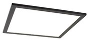 Modern mennyezeti lámpa fekete, LED-del 40 cm - Liv