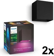 Philips - 2 darabos szett LED RGBW dimmelhető kültéri Hue RESONATE világítótest LED/8W/230V IP44