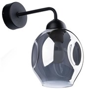 Sollux SL.1143 - Fali lámpa FILLAN 1xE27/60W/230V fekete