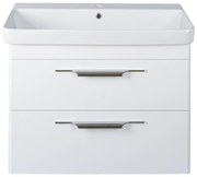 TMP LUX 60 fali fürdőszobabútor - Sanovit LUXURY - 11060 mosdóval - 60,5 x 46 cm