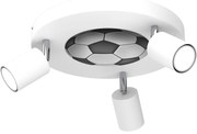 Gyerek spotlámpa FUN 3xGU10/8W/230V fehér/labda