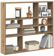 fali polc Artisan tölgy 90x16x78 cm Gépelt fa