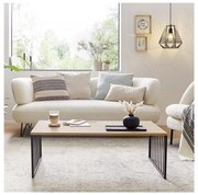 Eglo 424801 - AUKSIDE dohányzóasztal 53,5x100 cm barna/fekete