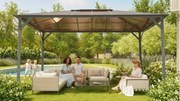 kerti pavilon LANITPLAST 43 antracit + bronz PC LG2469