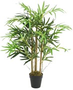 zöld mű bambuszfa 500 levéllel 80 cm