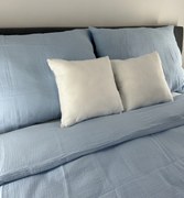 Muszlin ágynemű Baby Blue Ágynemű mérete: 140x200 cm, A csomag tartalma: Készletcsomagolás