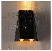 Brilagi - LED Napelemes fali lámpa PYRAMID LED/2W/3,2V 1300 mAh IP54