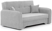 Kihúzható 2 személyes kanapé LAINE, világosszürke