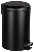WENKO 54913100 - LEMAN szemetesvödör 25×38 cm, fekete