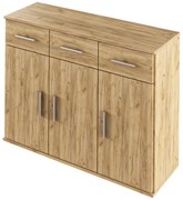 RESITA TYP 3 szekrény, tölgyfa Artisan