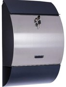 STILISTA Fali postaláda 33 x 48 x 17 cm acél