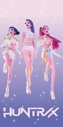 K-pop Démonvadászok Stars fürdőlepedő, strand törölköző 70x140cm