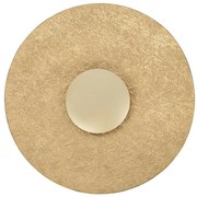 LED fali lámpa SOLE LED/7W/230V átm. 44 cm arany