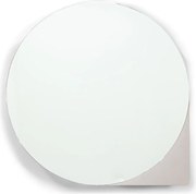 Szürkésbarna fém fali-tükrös fürdőszoba szekrény 55x55 cm Sonnet – Spinder Design