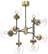 Hydro mennyezeti lámpa 8xE14/60W/230V rúdon