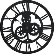 vidaXL fekete akril falióra 30 cm