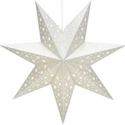 Ezüstszínű fénydekoráció karácsonyi mintával ø 45 cm Solvalla – Markslöjd